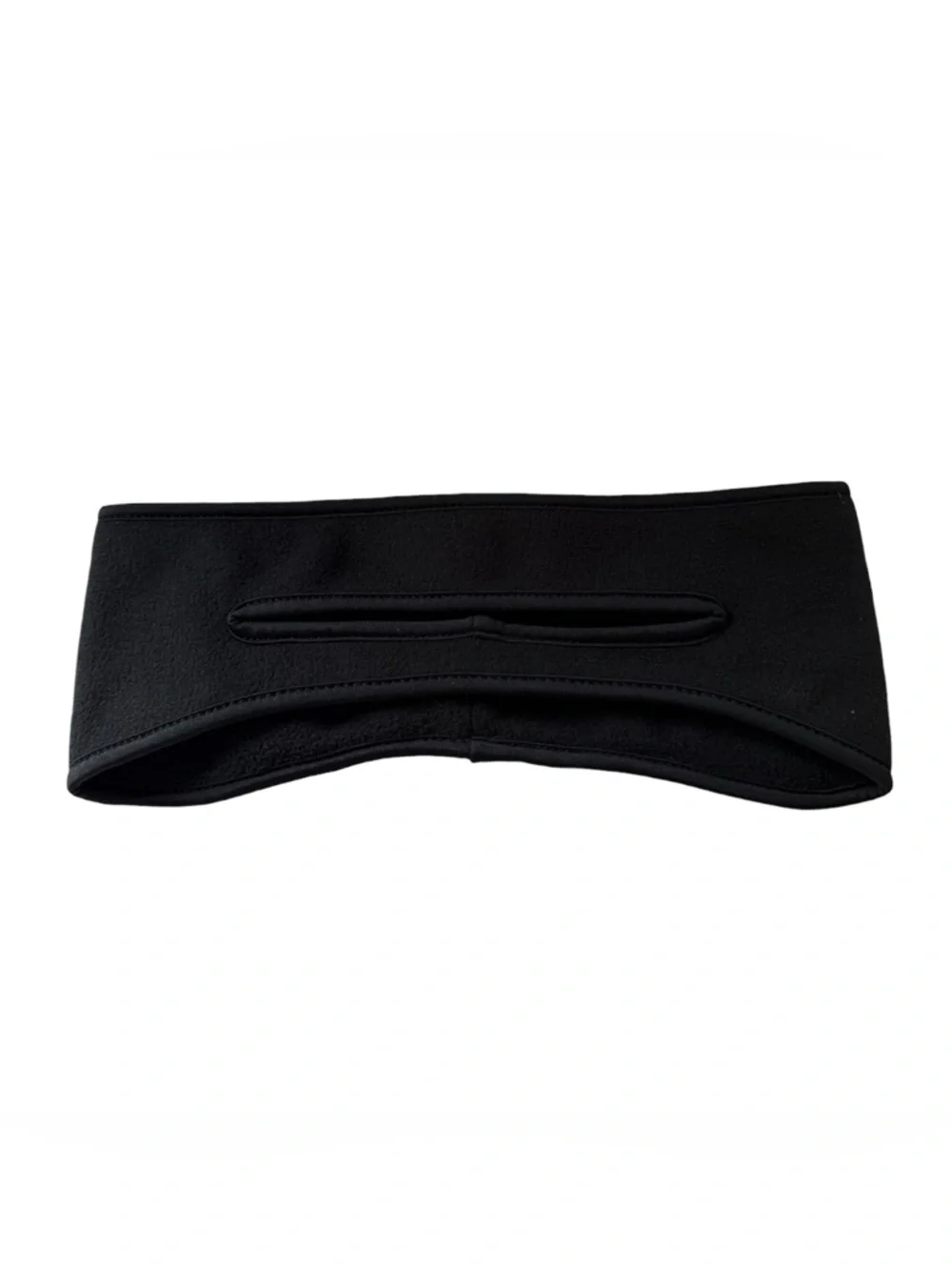 Duluth Trading Co Fleece Ear Warmer Headband Black Size M/L New‎